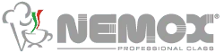 Nemox logo, Italian manufacturer of professional gelato and ice cream machines since 1986