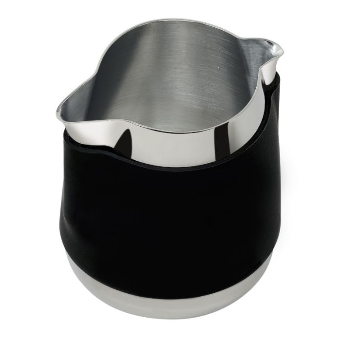 ILSA Reverse Revolution Black Double 180° Spout Milk Jug, 500 ml (6 Cup) - 47RR-6