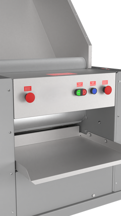 Dough Sheeter Ampto Floor Dough Breaker & Sheeter, 20 In. Roll Width, 33 Lb Capacity, CSC-510