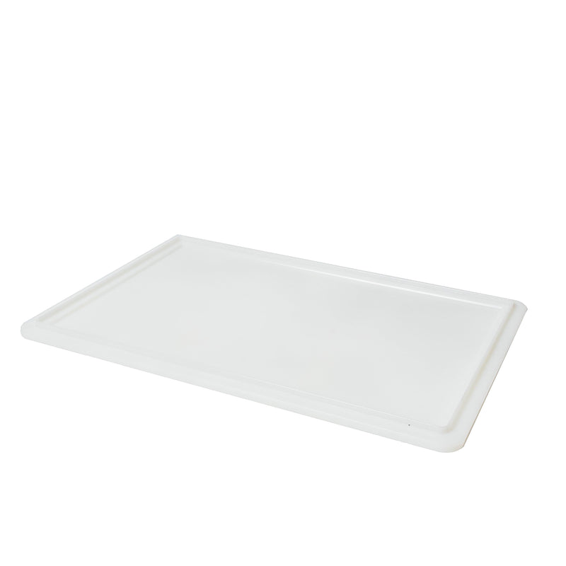Pizza Dough Box Lid Ampto Lid for Pizza Dough Box, 15.75 x 23.62 In. (60 x 40 cm), White, 10002W