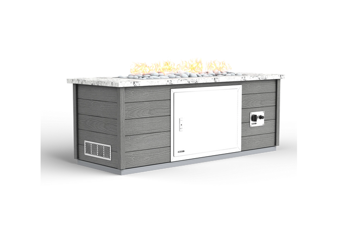 Gas Fire Pit Bull Slim High Profile Linear Gas Fire Pit, 35,000 BTU, 23" x 56.5", 61008 LP / 61009 NG