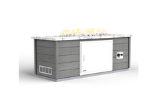 Gas Fire Pit Bull Slim High Profile Linear Gas Fire Pit, 35,000 BTU, 23" x 56.5", 61008 LP / 61009 NG