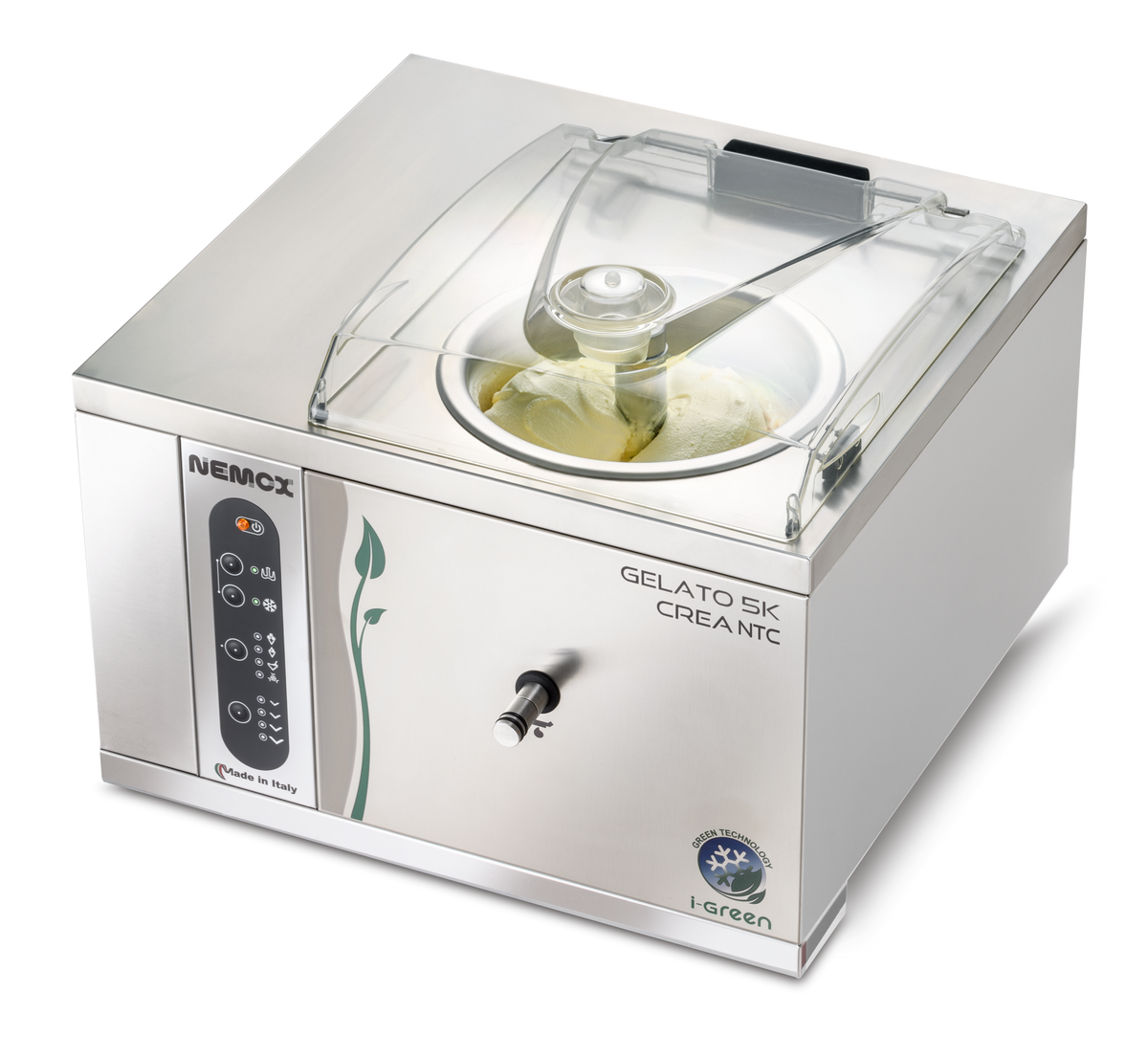 Nemox Gelato 5K CREA NTC I-GREEN Air-Cooled Gelato Machine - 120V
