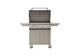 Freestanding Gas Grill Bull 30" Outlaw Complete Cart 4-Burner Gas Grill, 60,000 BTU, 304 Stainless, 26001 / 26002