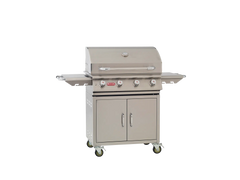 Freestanding Gas Grill Bull 30" Lonestar Complete Cart 4-Burner Gas Grill, 60,000 BTU, 87001 / 87002