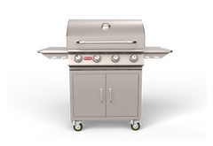 Freestanding Gas Grill Bull 30" Lonestar Complete Cart 4-Burner Gas Grill, 60,000 BTU, 87001 / 87002