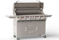 Freestanding Gas Grill Bull 46" Diablo Premium Complete Cart Gas Grill, 105,000 BTU with Infrared Back Burner, 62658 / 62659