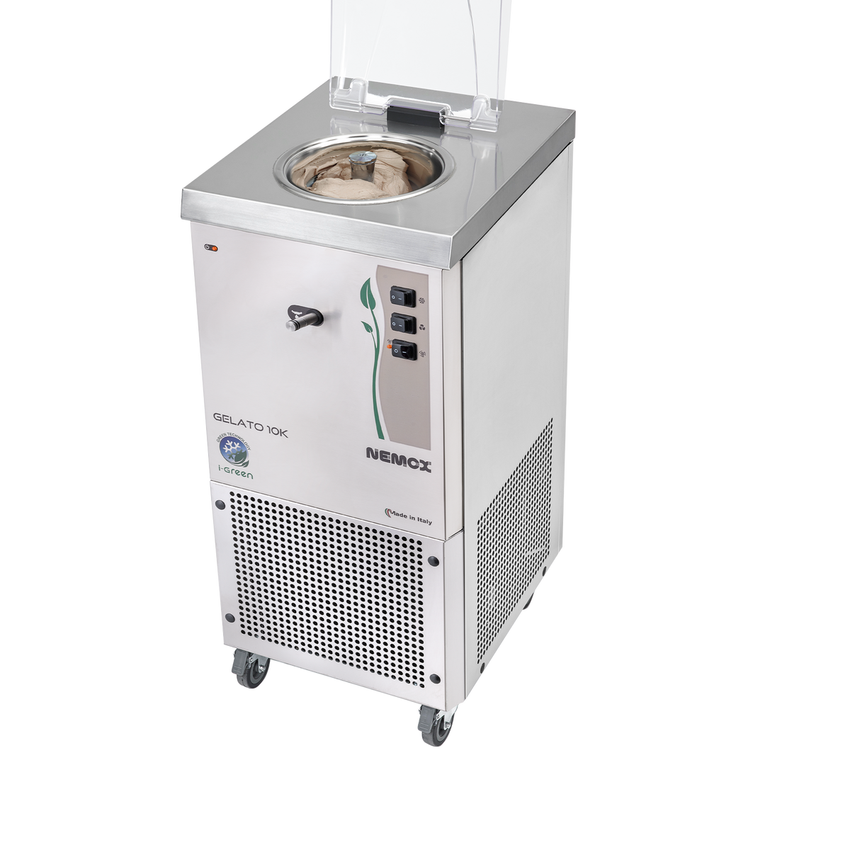 Nemox Gelato 10K i-Green Automatic Gelato Batch Freezer, 120V