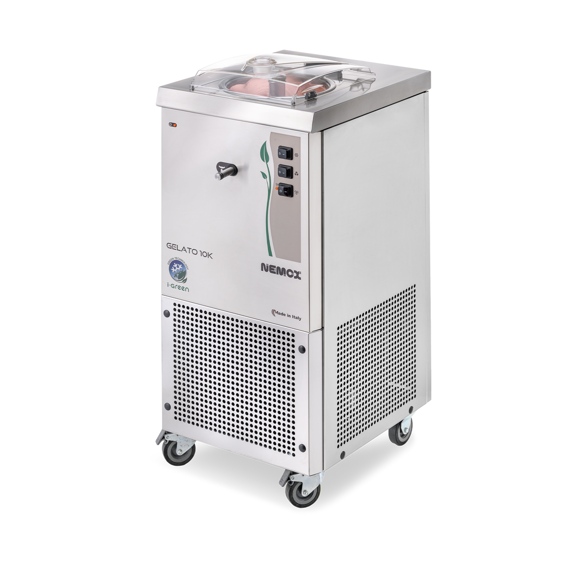 Nemox Gelato 10K i-Green Automatic Gelato Batch Freezer, 120V