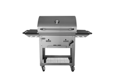 Charcoal Grill Bull Bison Premium Complete Cart Charcoal Grill, 304 Stainless Steel, 575 Sq. In., 88000