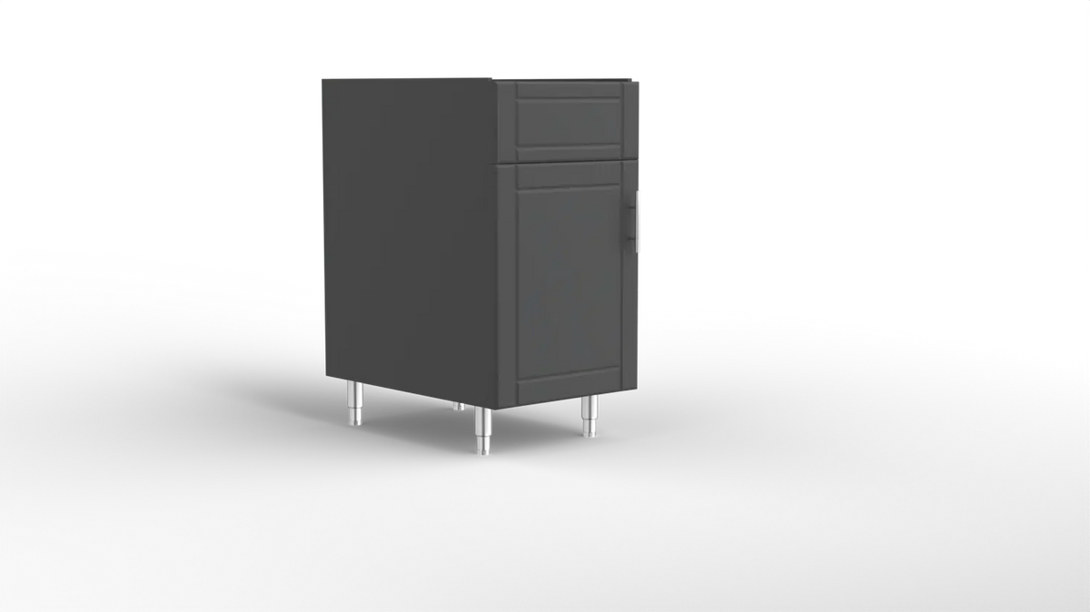 Outdoor Kitchen Cabinet Bull DuraCabinet 18" Outdoor Sink Base Cabinet with Left Hinge Door, Marine HDPE, 15791