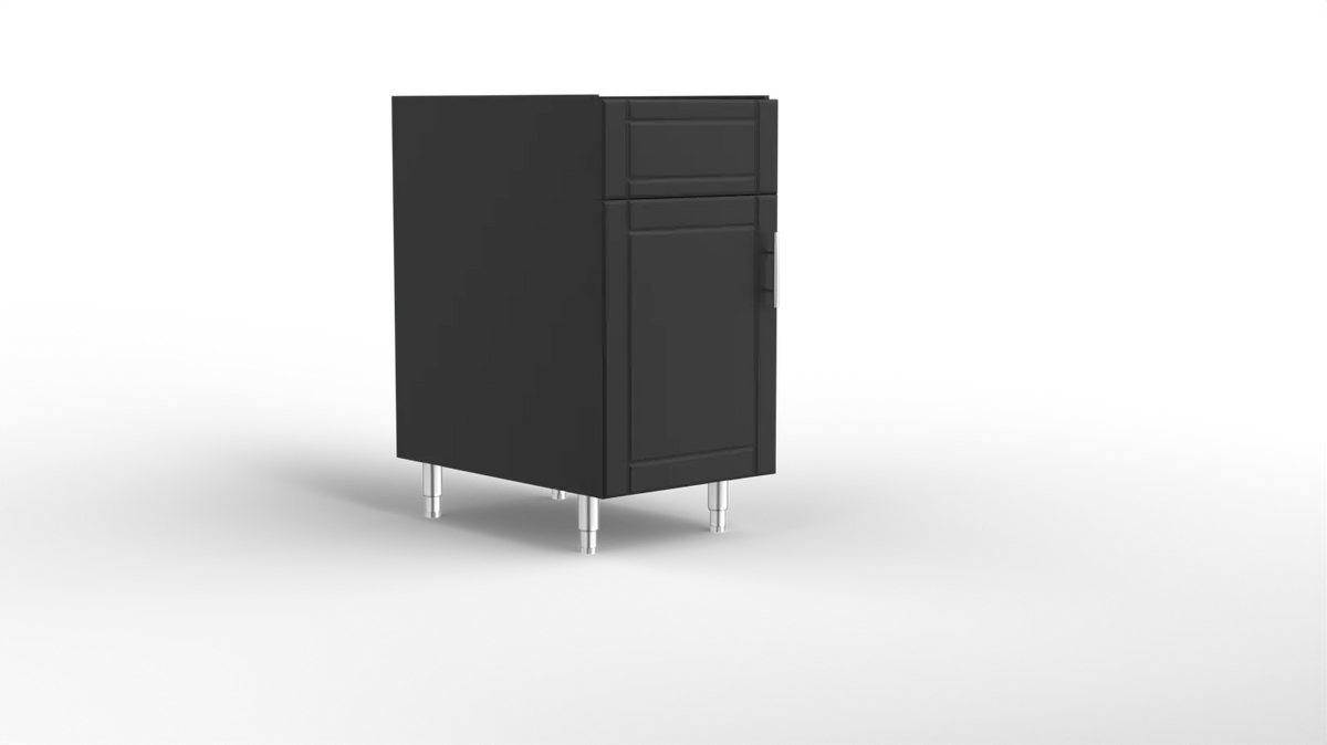 Outdoor Kitchen Cabinet Bull DuraCabinet 18" Outdoor Sink Base Cabinet with Left Hinge Door, Marine HDPE, 15791