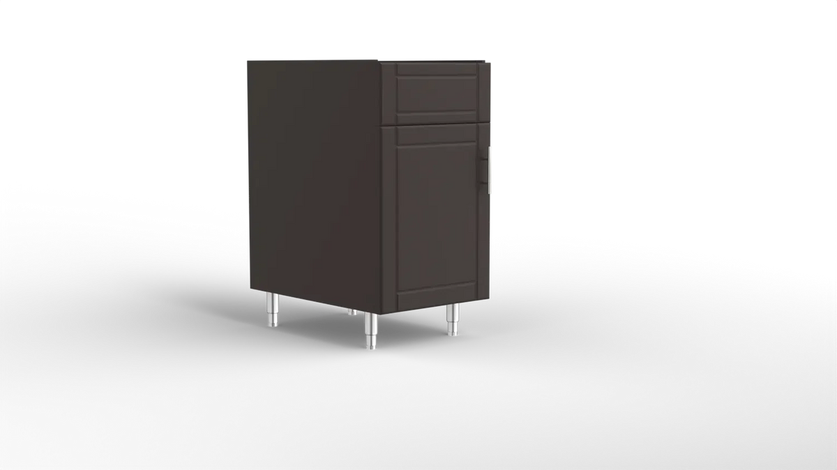 Outdoor Kitchen Cabinet Bull DuraCabinet 18" Outdoor Sink Base Cabinet with Left Hinge Door, Marine HDPE, 15791