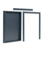 Outdoor Kitchen Cabinet Panel Bull DuraCabinet Outdoor Refrigerator Rear Panel & Filler Strip, Marine-Grade HDPE, 15793