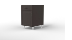 Outdoor Kitchen Cabinet Bull DuraCabinet 21" Base Cabinet with Right Hinge Door & Drawer, Marine HDPE, 15832
