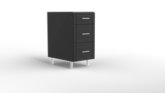 Outdoor Kitchen Cabinet Bull DuraCabinet 18" Three Drawer Outdoor Kitchen Base Cabinet, Marine HDPE, 15835