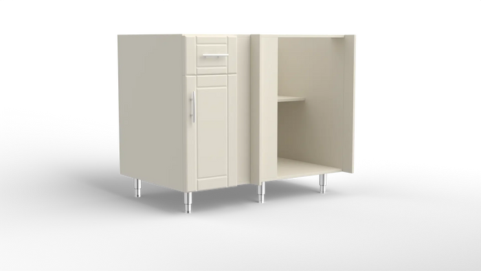 Outdoor Kitchen Cabinet Bull DuraCabinet 42" Blind Corner Outdoor Base Cabinet for Left Return, Marine HDPE, 15871