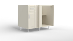 Outdoor Kitchen Cabinet Bull DuraCabinet 42" Blind Corner Outdoor Base Cabinet for Left Return, Marine HDPE, 15871