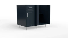 Outdoor Kitchen Cabinet Bull DuraCabinet 42" Blind Corner Outdoor Base Cabinet for Left Return, Marine HDPE, 15871