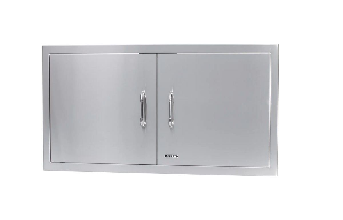 Outdoor Kitchen Access Door Bull 38" 304 Stainless Steel Double Access Door with Reveal, 34020