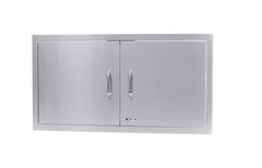 Outdoor Kitchen Access Door Bull 38" 304 Stainless Steel Double Access Door with Reveal, 34020