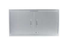 Outdoor Kitchen Access Door Bull 38" 304 Stainless Steel Double Access Door with Reveal, 34020