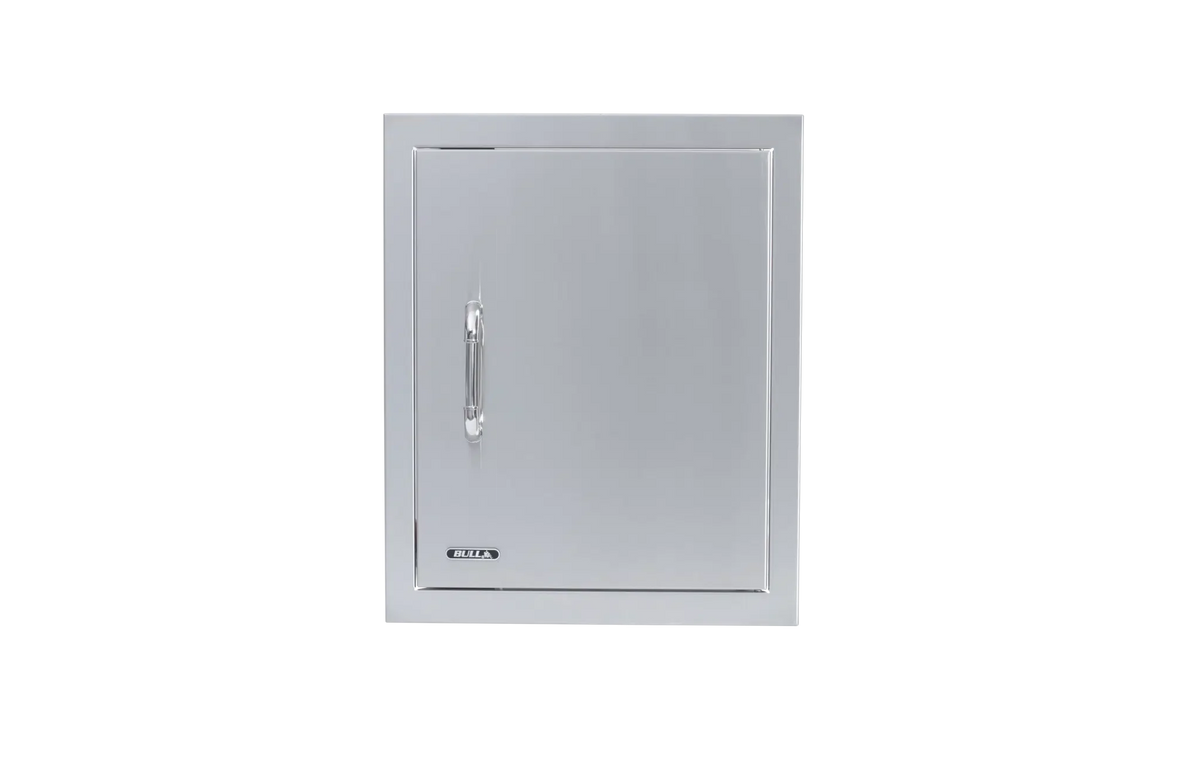 Outdoor Kitchen Access Door Bull Vertical 304 Stainless Steel Access Door, Right Swing, with Reveal, 89995
