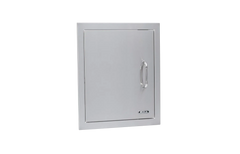Outdoor Kitchen Access Door Bull Vertical 304 Stainless Steel Access Door, Left Swing, with Reveal, 98560