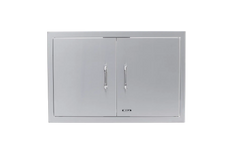 Outdoor Kitchen Access Door Bull 30" 304 Stainless Steel Double Access Door with Reveal, 33580