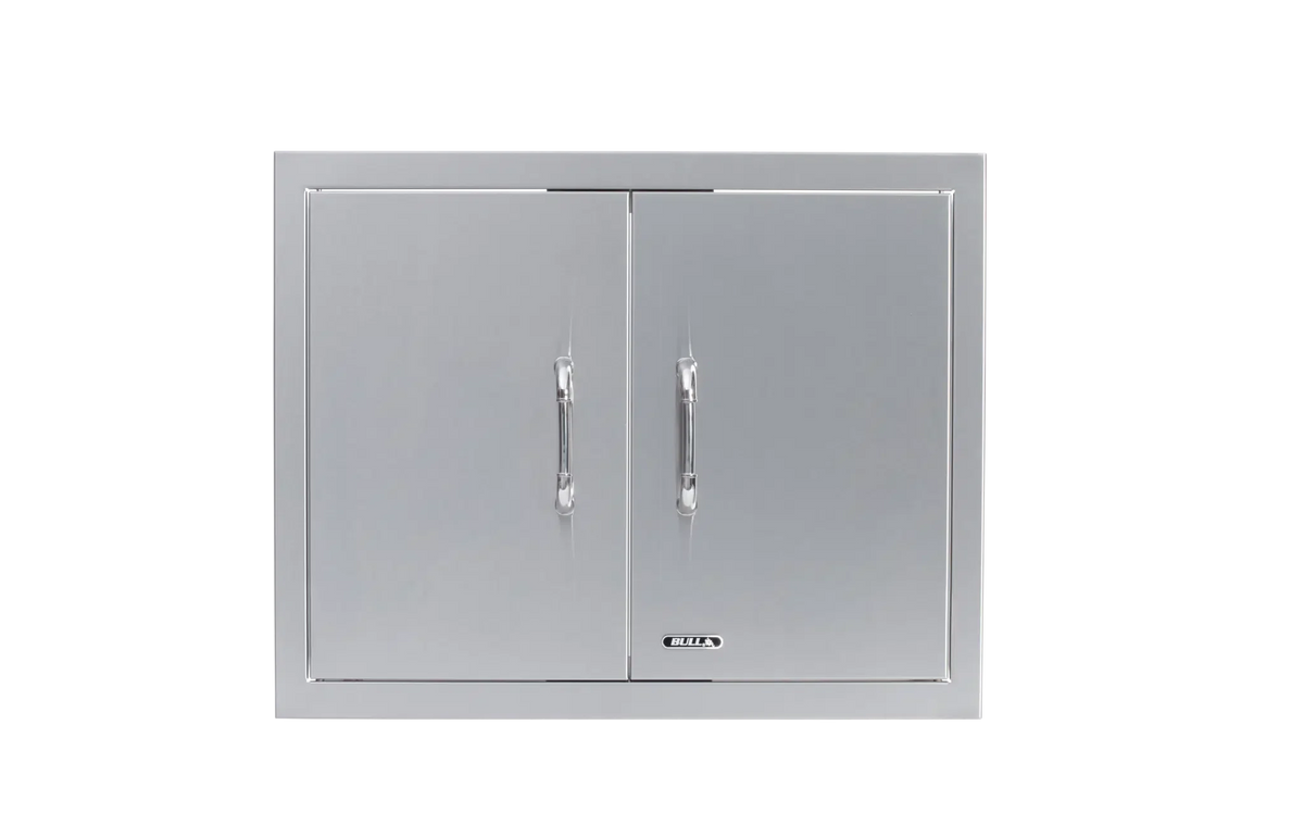Outdoor Kitchen Access Door Bull 25" 304 Stainless Steel Double Access Door with Reveal, 33590