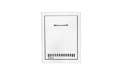 Outdoor Kitchen Drawer Bull 304 Stainless Steel Propane Tank Drawer with Reveal, Holds 20 lb Tank, 56830