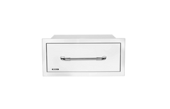 Outdoor Kitchen Drawer Bull Large Single 304 Stainless Steel Drawer with Reveal, 24" Depth, 19980