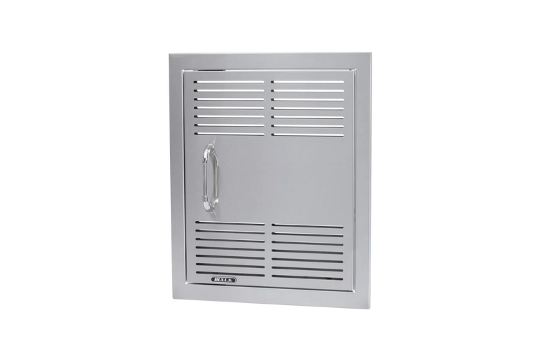 Outdoor Kitchen Access Door Bull Dual-Lined 304 Stainless Steel Vented Vertical Access Door with Reveal, 90000