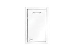 Outdoor Kitchen Drawer Bull Double Pull-Out 304 Stainless Steel Trash & Recycle Drawer with Two 8-Gallon Bins, 56950