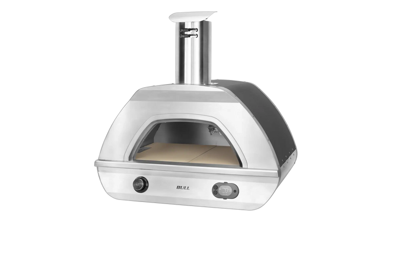 Outdoor Pizza Oven Bull Dual Fuel Outdoor Countertop Pizza Oven, Gas or Wood, 69550 LP / 69564 NG