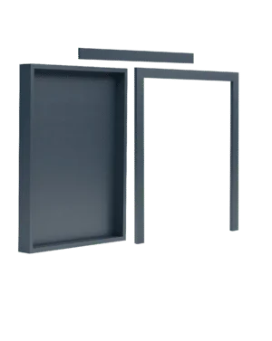 Outdoor Kitchen Cabinet Panel Bull DuraCabinet Outdoor Ice Maker Panel & Filler Strip, Marine-Grade HDPE, 14100