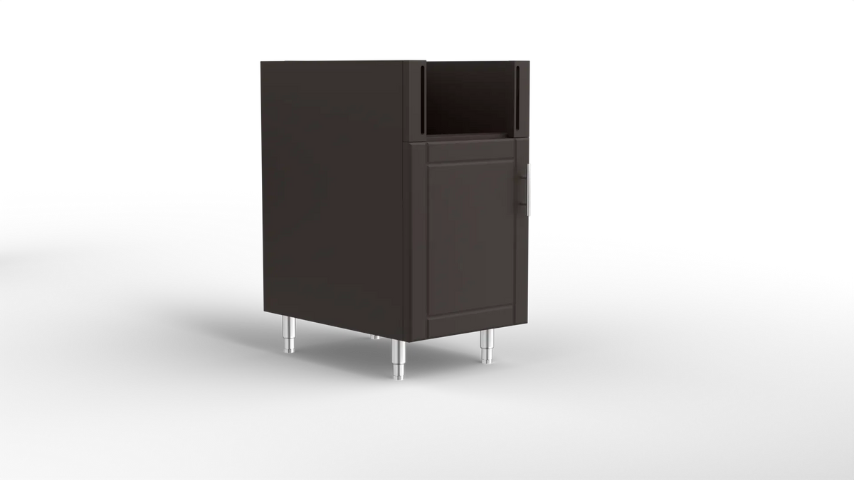 Outdoor Kitchen Cabinet Bull DuraCabinet 18" Base Cabinet for Bull Slide-In Side Burner, Marine HDPE, 14103