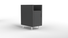 Outdoor Kitchen Cabinet Bull DuraCabinet 18" Base Cabinet for Bull Slide-In Side Burner, Marine HDPE, 14103