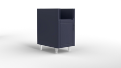 Outdoor Kitchen Cabinet Bull DuraCabinet 18" Base Cabinet for Bull Slide-In Side Burner, Marine HDPE, 14103