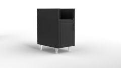 Outdoor Kitchen Cabinet Bull DuraCabinet 18" Base Cabinet for Bull Slide-In Side Burner, Marine HDPE, 14103