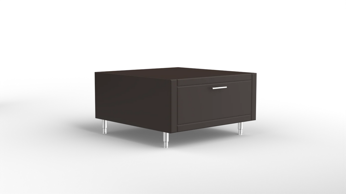 Outdoor Kitchen Cabinet Bull DuraCabinet Kamado Ceramic Grill Base Cabinet with Drawer, Marine HDPE, 14121