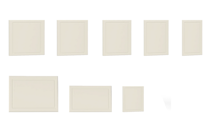 Outdoor Kitchen Cabinet Panel Bull DuraCabinet Deco Panels for Outdoor Kitchen Cabinets, Marine HDPE, 14142