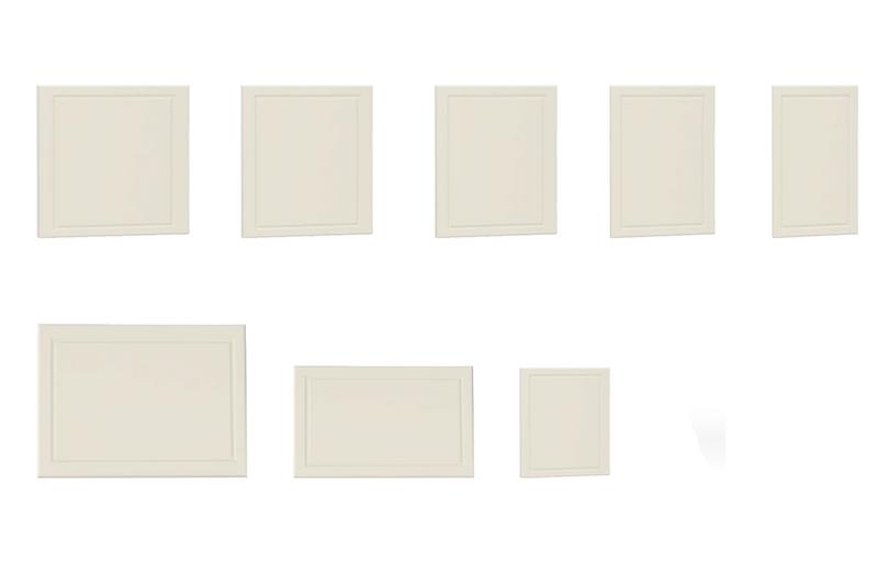 Outdoor Kitchen Cabinet Panel Bull DuraCabinet Deco Panels for Outdoor Kitchen Cabinets, Marine HDPE, 14142