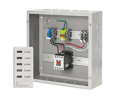 Patio Heater Control Bull Single Heater Contactor Panel with Digital Timer for Power Warm Heater, 6,000W 240V, 26203