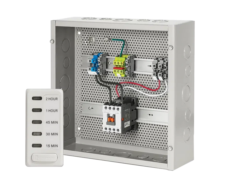 Patio Heater Control Bull Single Heater Contactor Panel with Digital Timer for Power Warm Heater, 6,000W 240V, 26203