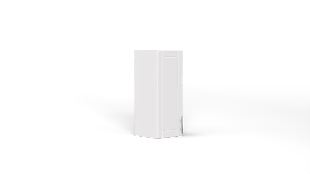 Outdoor Kitchen Cabinet Bull DuraCabinet 12" Above Counter Wall Mount Cabinet, Left Hinge, 14198