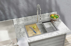Outdoor Kitchen Sink Bull 30" 304 Stainless Steel Outdoor Kitchen Sink with Faucet & Accessories, 12535