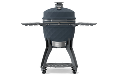 Kamado Grill Bull Blackhorn 24" Ceramic Kamado Charcoal Grill with Cart & Axis Multi-Level System, 74200