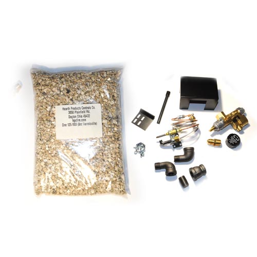 Fireplace Parts & Accessories HPC Fire 182UPK Fireplace Safety Pilot Kit