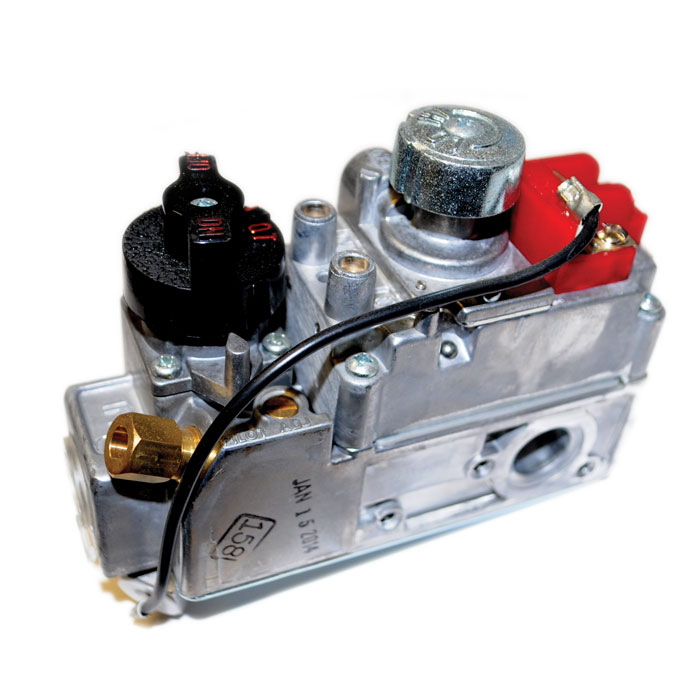 Fireplace Parts & Accessories HPC Fire Dexen 6003-KN Millivolt Natural Gas Valve with Hi/Lo